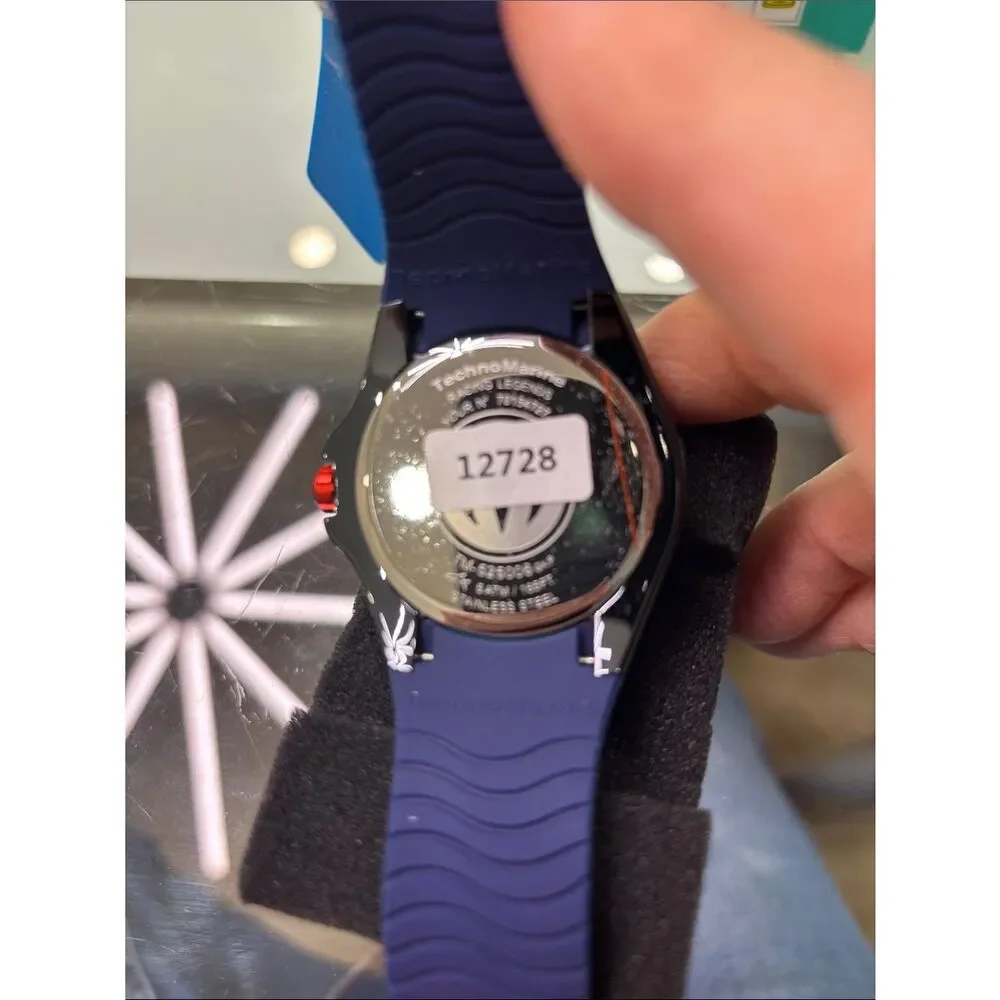 Technomarine Black, Navy Red & Yellow Racing legends Sport Watch